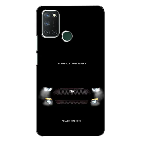Чехол с рисунком «Черный Land Rover» для Realme 7i