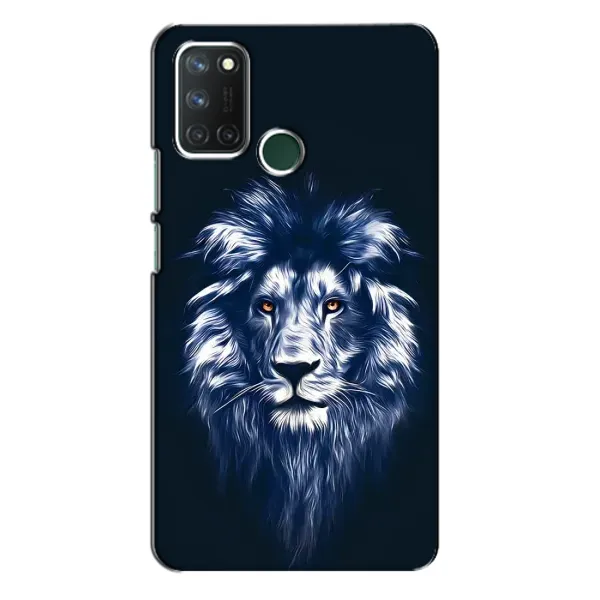 Чехол с рисунком «Лев - синий» для Realme 7i Чехол с рисунком «Лев - синий» для Realme 7i