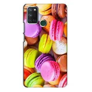 Чохол з зображенням смачної їжі для Realme 7i (Макаруни)