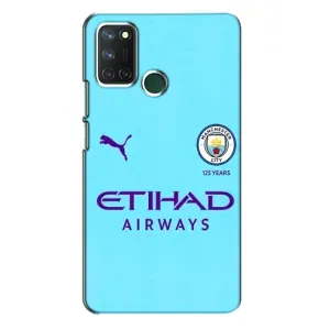 Силиконовые Чехлы принт Футбол на Realme 7i (Man City)