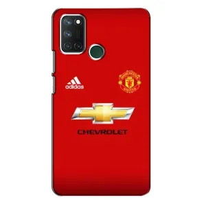 Силиконовые Чехлы принт Футбол на Realme 7i (Man United)