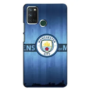 Силиконовые Чехлы принт Футбол на Realme 7i (ManCity)