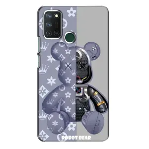 Силиконовый чехол для Realme 7i (Медведь Louis Vuitton)