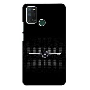 Силиконовый бампер с картинкой машины на Realme 7i (Mercedes)