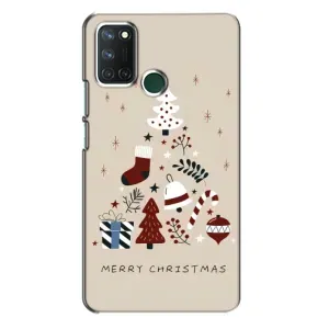 Чехол Санта Клаус для Realme 7i (Merry Christmas)