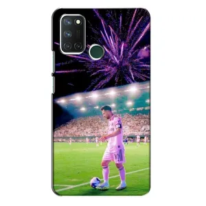 Чехлы Лео Месси в Майами на Realme 7i (Месси в Майами)
