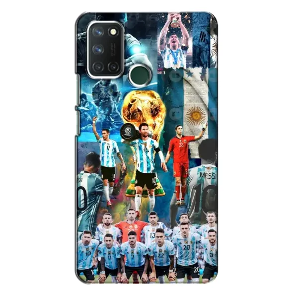 Чехол с рисунком «Месси в сборной» для Realme 7i