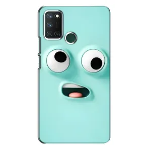 Чехол с рисунком «Забавное мятное лицо» для Realme 7i