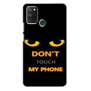 Чохол з Прикольним Принтом на Realme 7i (Не чіпай мій телефон)
