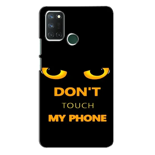 Чехол с рисунком «Не трогай мой телефон» для Realme 7i Чехол с рисунком «Не трогай мой телефон» для Realme 7i