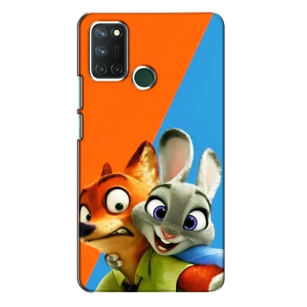 Чехол с рисунком «Ник и Хопс» для Realme 7i