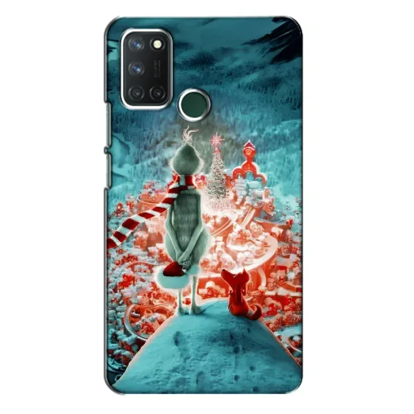 Чехол с рисунком «Новогодний Гринч» для Realme 7i Чехол с рисунком «Новогодний Гринч» для Realme 7i