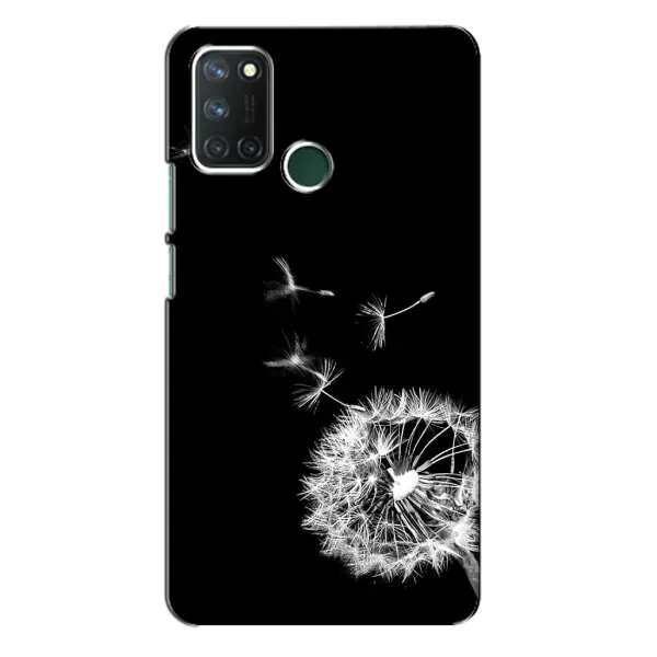 Чехол с рисунком «Одуванчик на чёрном» для Realme 7i Чехол с рисунком «Одуванчик на чёрном» для Realme 7i