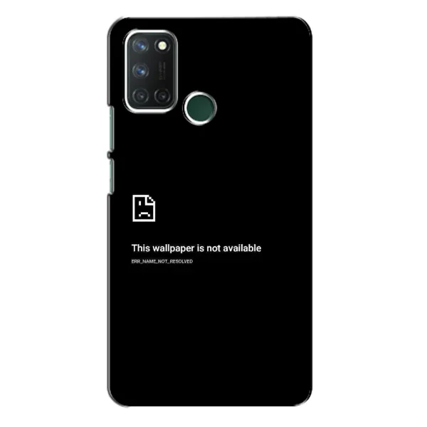 Чехол с рисунком «Ошибка» для Realme 7i Чехол с рисунком «Ошибка» для Realme 7i
