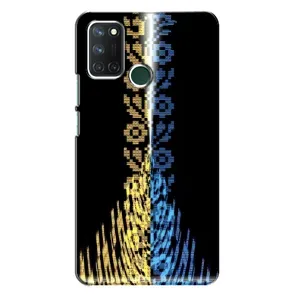 Силіконовый Чохол на Realme 7i (Патріотична вишиванка)