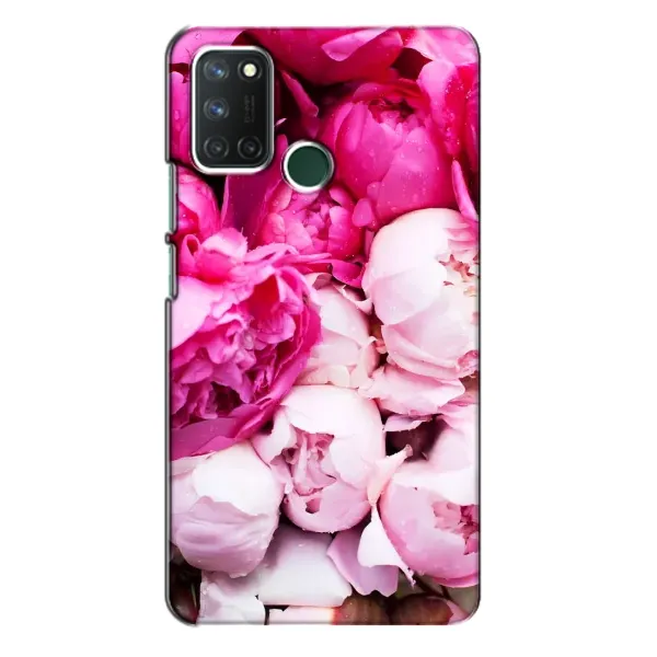 Чехол с рисунком «Пионы» для Realme 7i Чехол с рисунком «Пионы» для Realme 7i