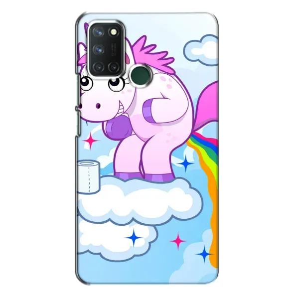 Чехол с рисунком «Радуга единорожка» для Realme 7i Чехол с рисунком «Радуга единорожка» для Realme 7i