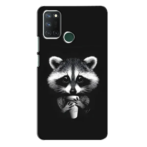 Чехол с рисунком «С кофем» для Realme 7i