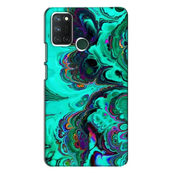 Чехол с рисунком «Салатный мрамор» для Realme 7i Чехол с рисунком «Салатный мрамор» для Realme 7i