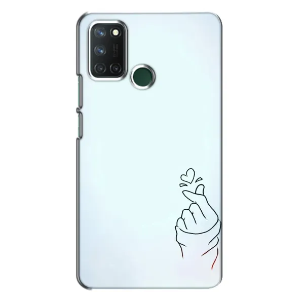 Чехол с рисунком «Сердце на голубом» для Realme 7i Чехол с рисунком «Сердце на голубом» для Realme 7i