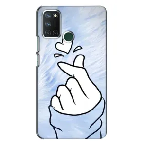 Чохол (Знак сердечка) для Realme 7i (Серце знак)