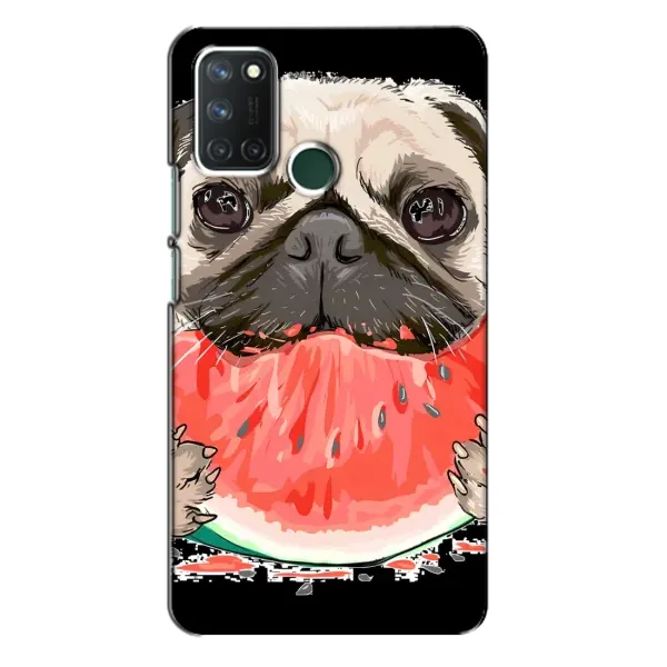 Чехол с рисунком «Смешной Мопс» для Realme 7i Чехол с рисунком «Смешной Мопс» для Realme 7i
