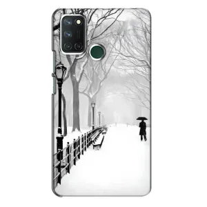 Чехлы на Новый Год Realme 7i (Снегом замело)