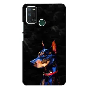 Бампер для Realme 7i с картинкой "Песики" (Собака Мопс)