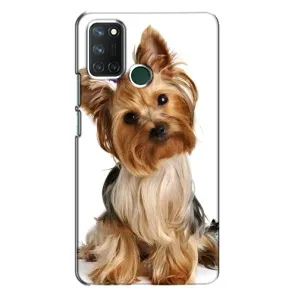 Чехол (ТПУ) Милые собачки для Realme 7i (Собака Терьер)