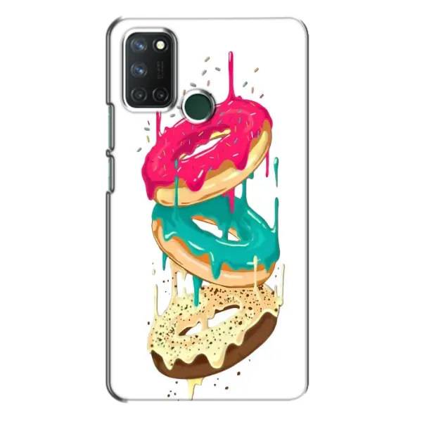 Чехол с рисунком «Сочные пончики» для Realme 7i