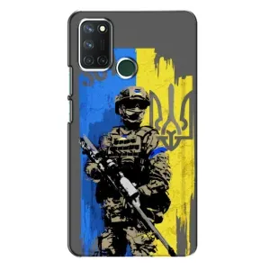 Чехлы с принтом (Воины ЗСУ) для Realme 7i (Солдат ЗСУ)