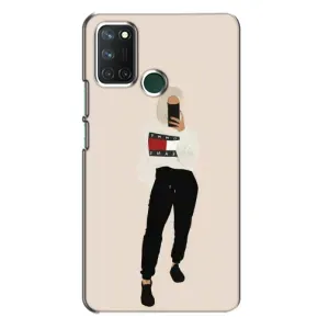 Силіконовый Чохол на Realme 7i з картинкой Модных девушек (Стильна)