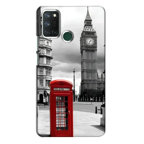 Чехол с рисунком «TELEPHONE» для Realme 7i
