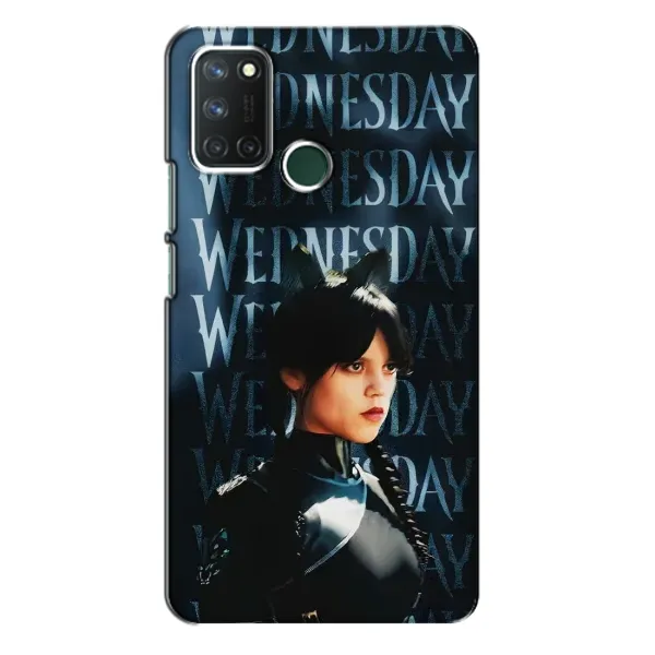 Чехол с рисунком «Уэнздей с ушками» для Realme 7i Чехол с рисунком «Уэнздей с ушками» для Realme 7i