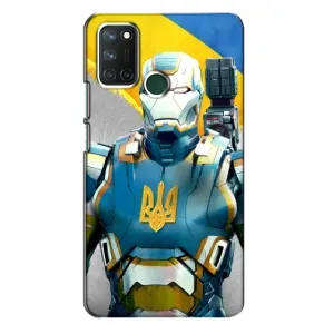 Силіконовий Чохол на Realme 7i (Я-Україна) (Український робокоп)