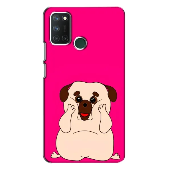 Чехол с рисунком «Веселый Мопсик» для Realme 7i Чехол с рисунком «Веселый Мопсик» для Realme 7i