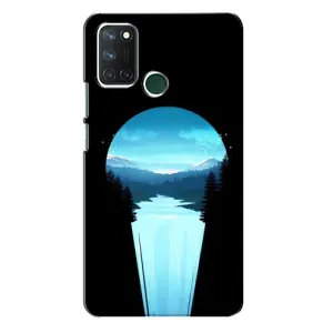 Літній Чохол на Realme 7i (Синій Водоспад)