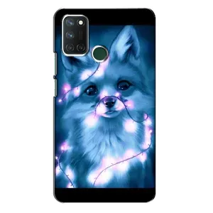 Чехол с Лисичкой для Realme 7i (Яркая Лиса)