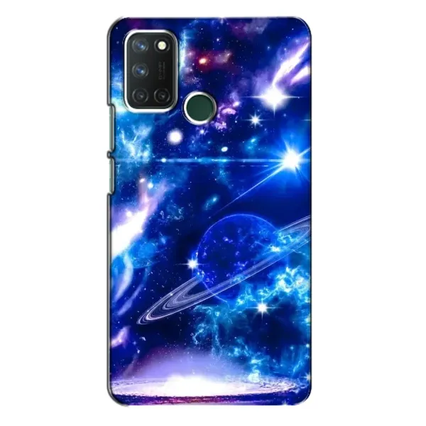 Чехол с рисунком «Яркий космос» для Realme 7i