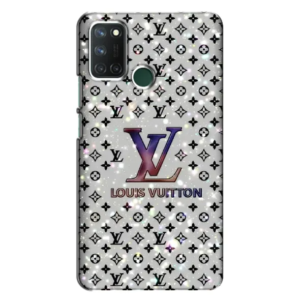 Чехол с рисунком «Яркий LV» для Realme 7i