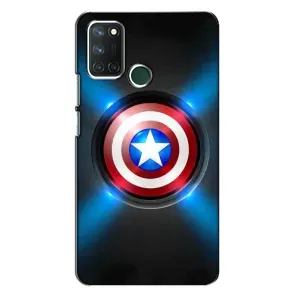 Чохол с Щітом Капітана Америки на Realme 7i (Яскраий Щит Капітана)