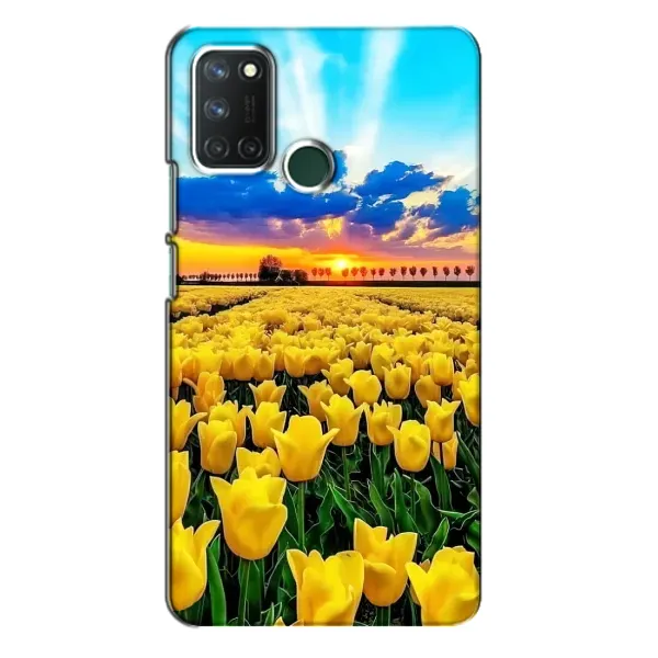 Чехол с рисунком «Желтые тюльпаны» для Realme 7i Чехол с рисунком «Желтые тюльпаны» для Realme 7i