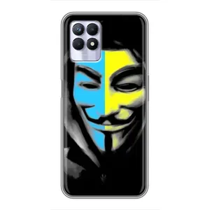 Чохол з Українською символікою на Реалмі 8 Про (Анонімус патріот)