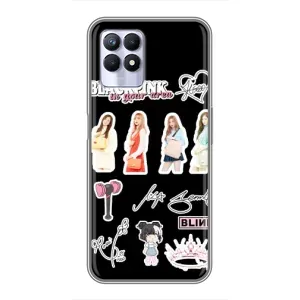 Чохли з картинкою для Realme 8 Pro (Арт блекпінг)