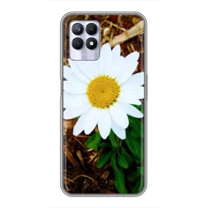 Чохол з ромашками на Realme 8 Pro (Біла ромашка)