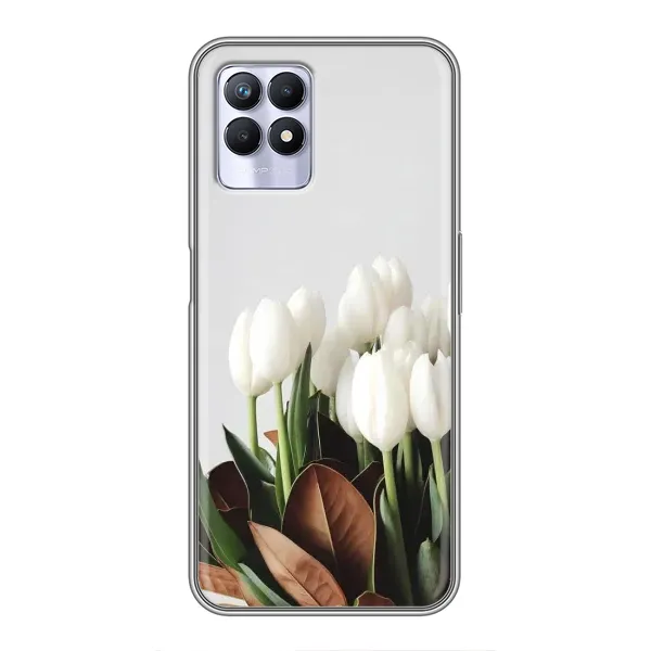 Чохол з малюнком «Букет тюльпанів» для Realme 8 Pro Чохол з малюнком «Букет тюльпанів» для Realme 8 Pro