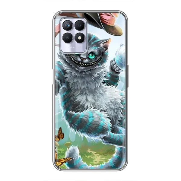 Чехол с рисунком «Чеширский КОТИК» для Realme 8 Pro Чехол с рисунком «Чеширский КОТИК» для Realme 8 Pro