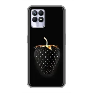 Чохол з зображенням смачної їжі для Realme 8 Pro (Чорна полуниця)