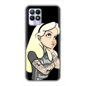 Чохол Стильні дівчата на Realme 8 Pro (Дівчина образилася)