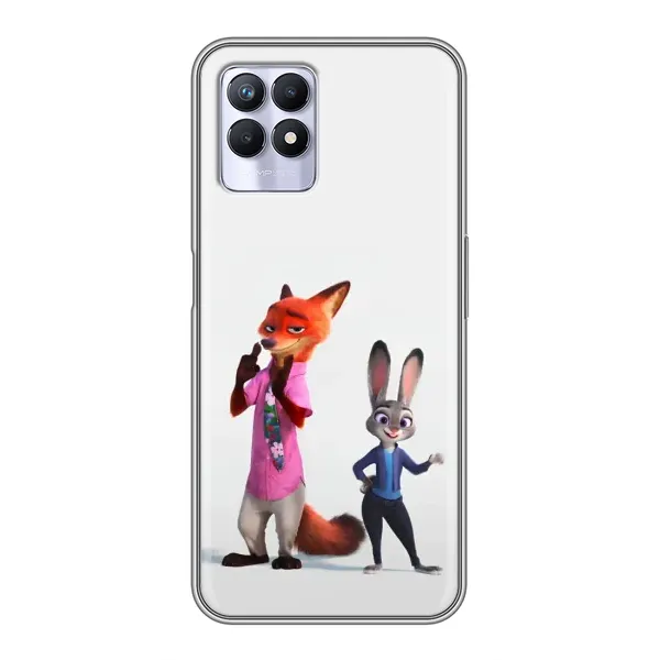 Чехол с рисунком «Джуди и Ник» для Realme 8 Pro Чехол с рисунком «Джуди и Ник» для Realme 8 Pro